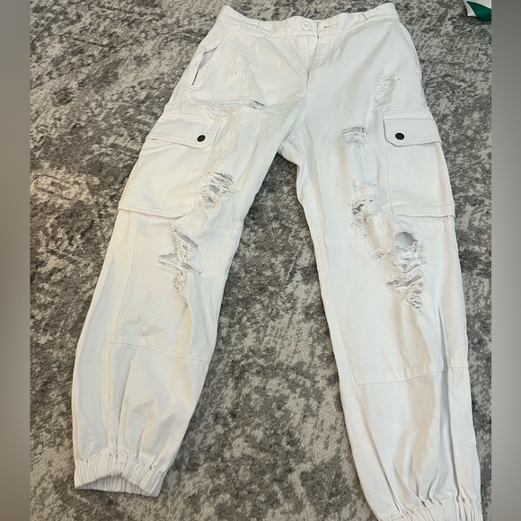 Carmar white cargo pants - Picture 4 of 5